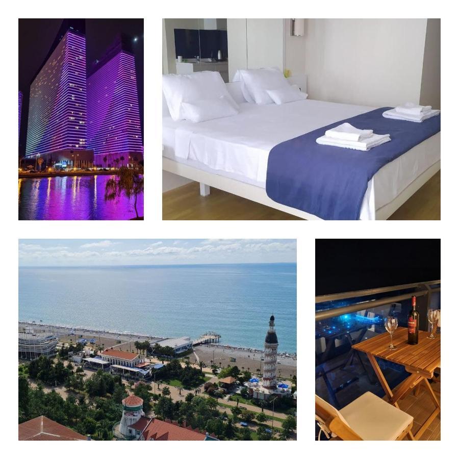 Luxury Aparthotel In Orbi City Sea View Batumi Exterior foto